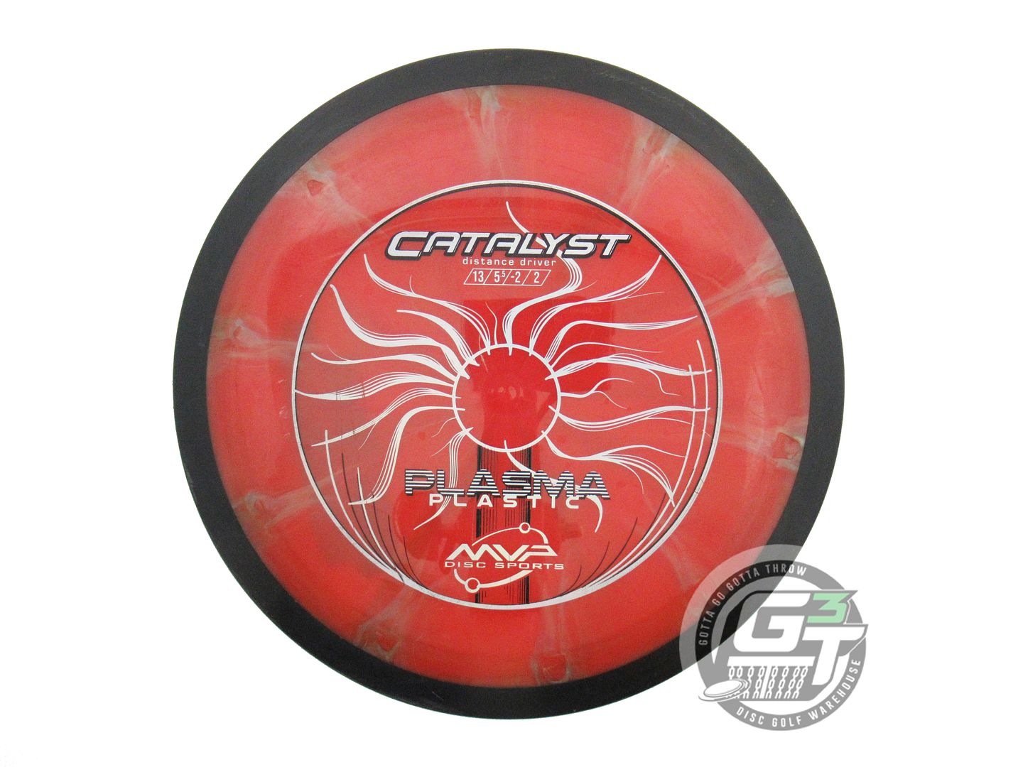 USED MVP Disc Sports Classic Plasma Catalyst 174g Red Distance Driver Golf Disc
