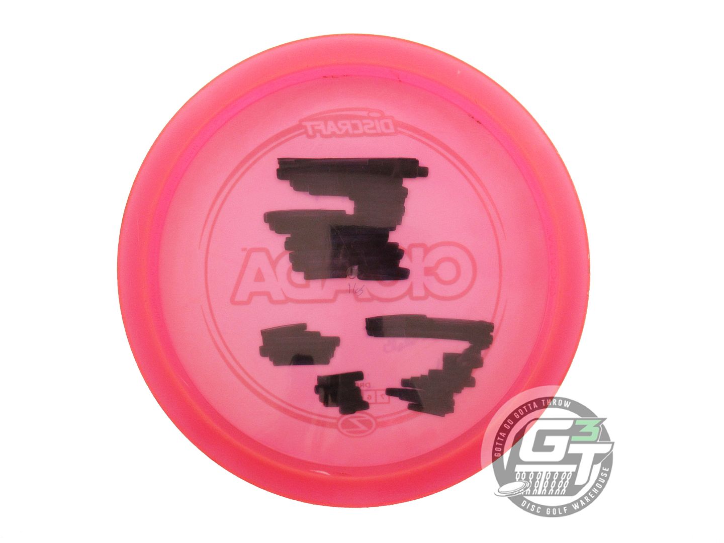 USED Discraft Z Cicada 165g Pink Silver Foil Fairway Driver Golf Disc
