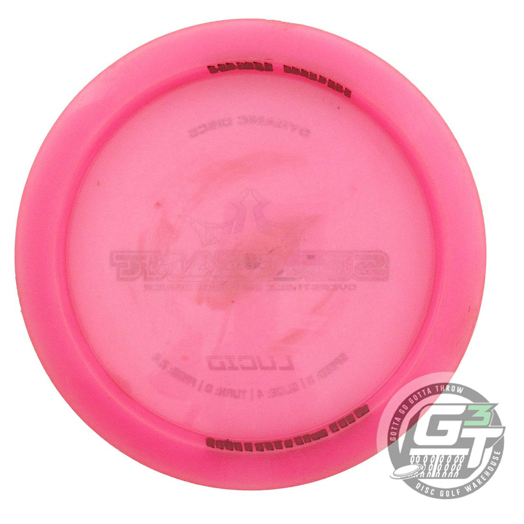 USED Dynamic Discs Lucid Sergeant 173g Pink Teal Foil Driver Golf Disc