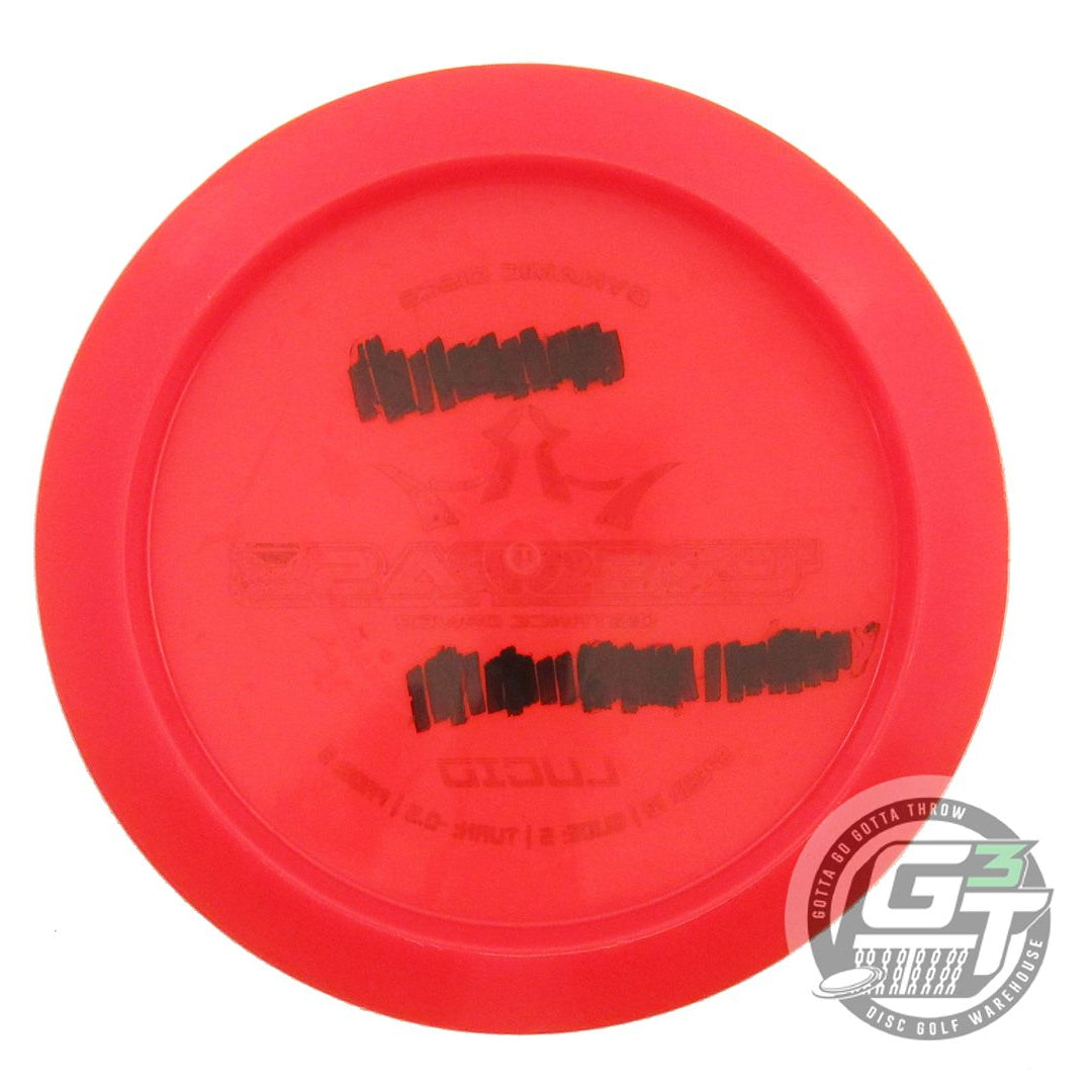 USED Dynamic Discs Lucid Trespass 171g Red Teal Foil Distance Driver Golf Disc