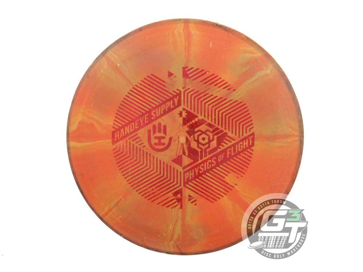 USED Latitude 64 Retro Burst Diamond 155g Orange Red Foil Fairway Driver Disc