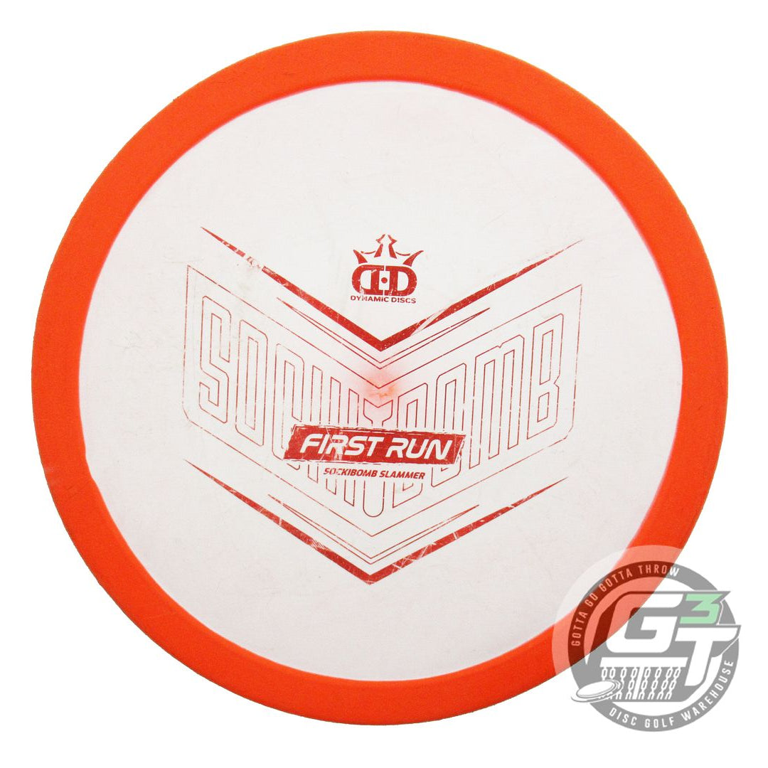 USED Dynamic Discs FIRST RUN Classic Raptor Slammer 176g Orange Putter Disc
