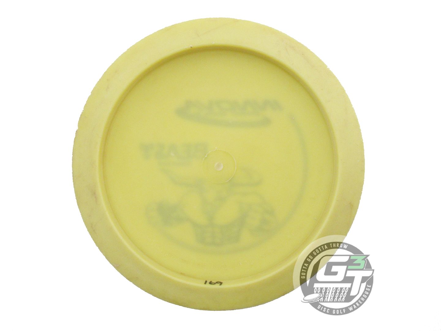 USED Innova DX Beast 169g Yellow Black Stamp PFN Distance Driver Golf Disc