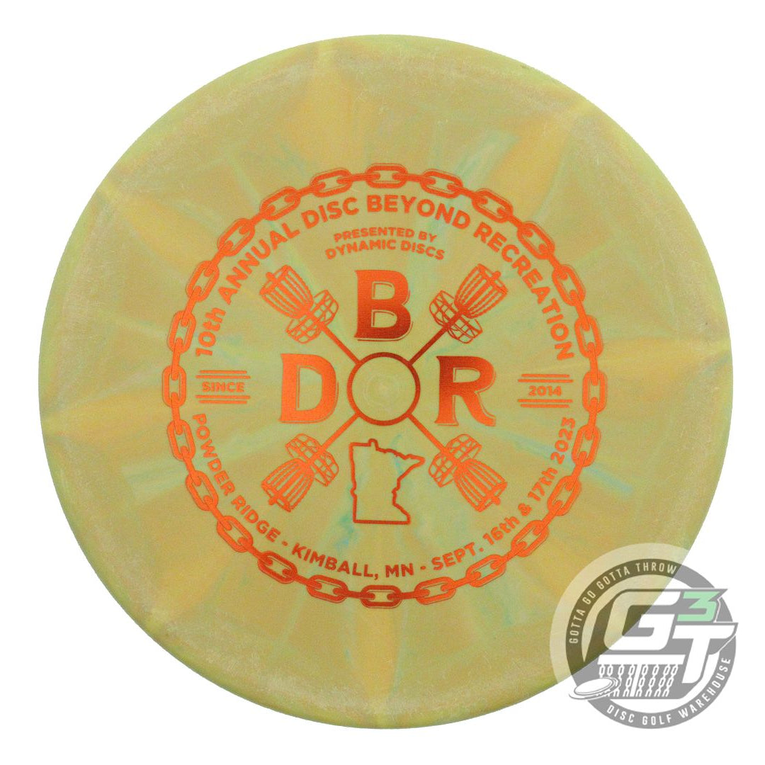 USED Westside Discs BT Hard Burst Harp 175g Lime Orange Foil Putter Golf Disc