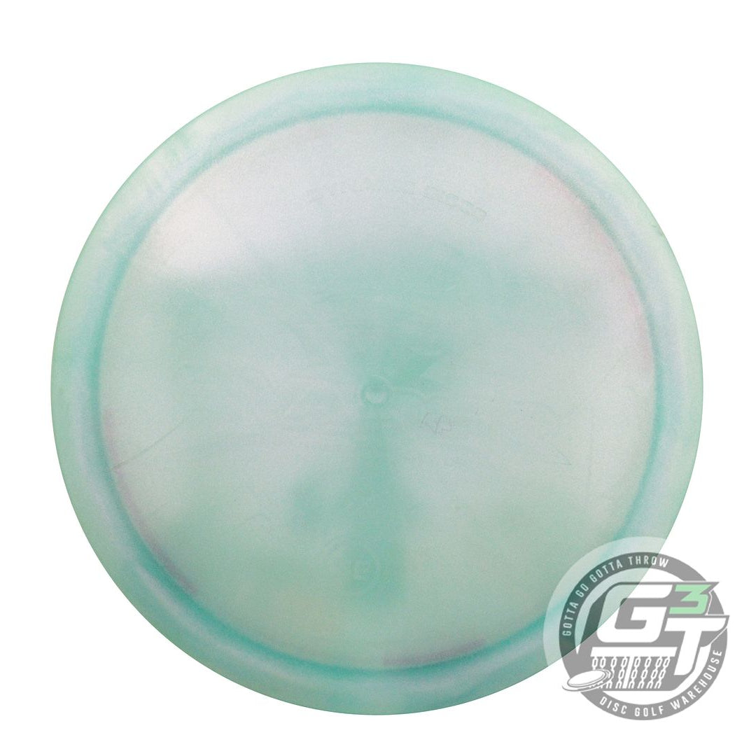 USED Dynamic Discs Glimmer Lucid Evader 173g Seafoam Wiped Stamp Driver Disc