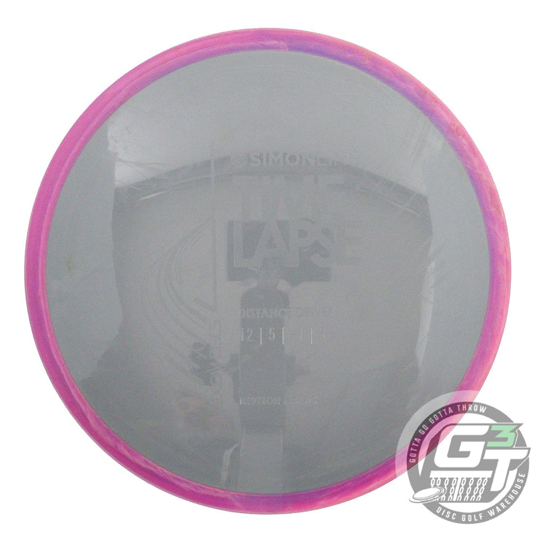 USED Axiom Discs Neutron Time Lapse 172g Gray Magenta Rim Driver Golf Disc
