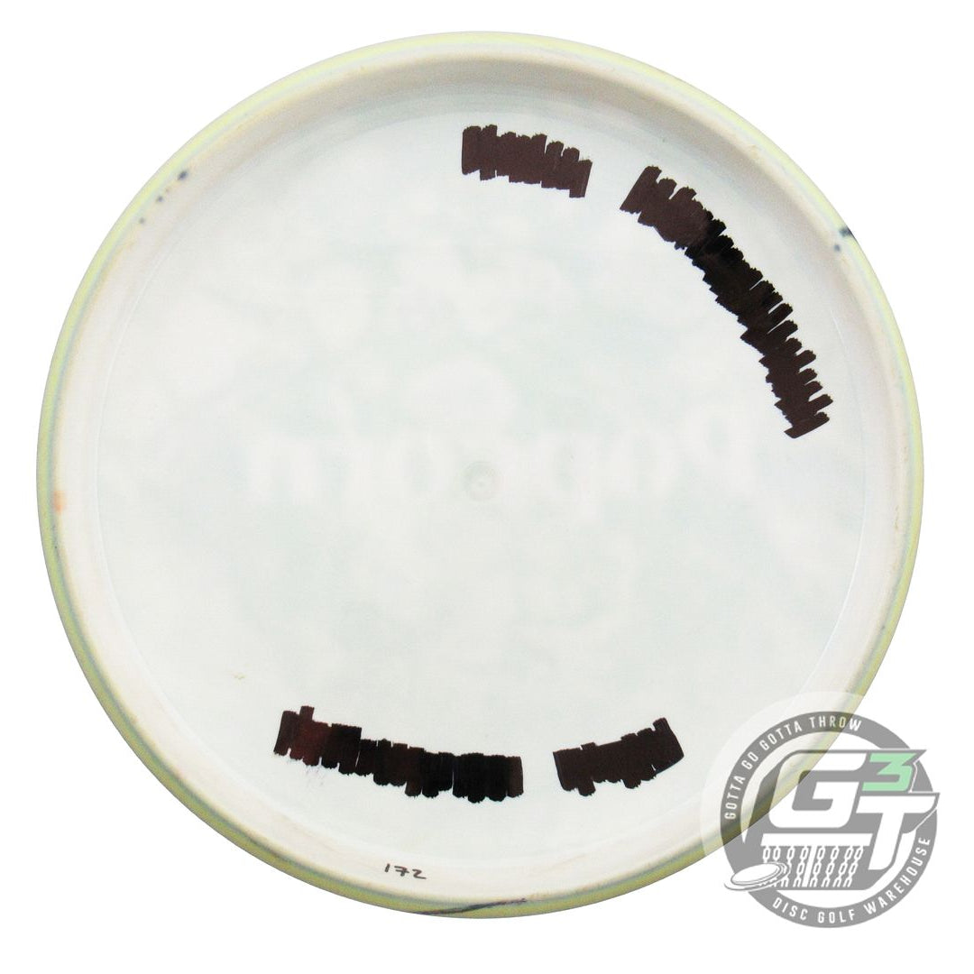 USED Clash Discs Steady Popcorn 172g White HOME DYED Putter Golf Disc