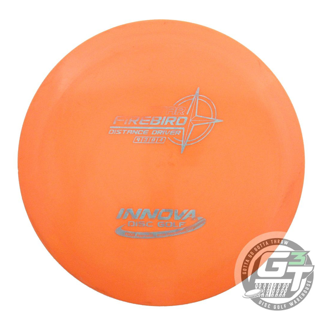 USED Innova Star Firebird 170g Orange Teal Shatter Distance Driver Golf Disc