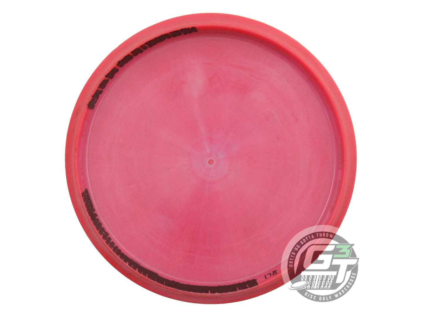 USED Discraft 6X McBEAST ESP Buzzz 178g Red-Pink Snowflake Foil Midrange Disc