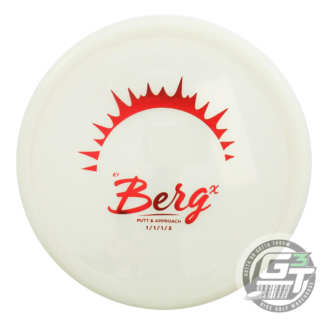 Kastaplast Glow K1 Berg X Putter Golf Disc (Individually Listed)