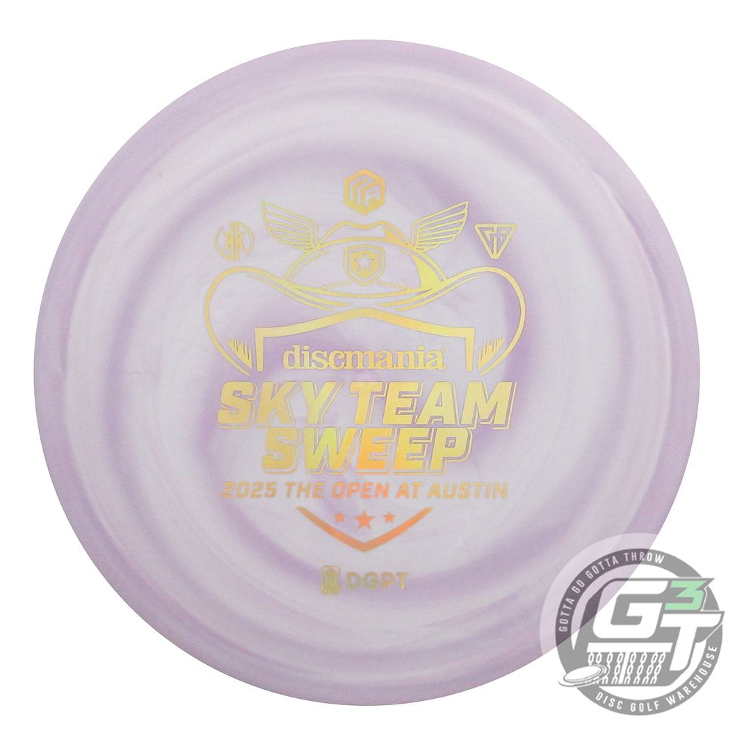 USED DiscMania SKY TEAM SWEEP D-Line Flex 2 FD 174g Lilac Driver Golf Disc