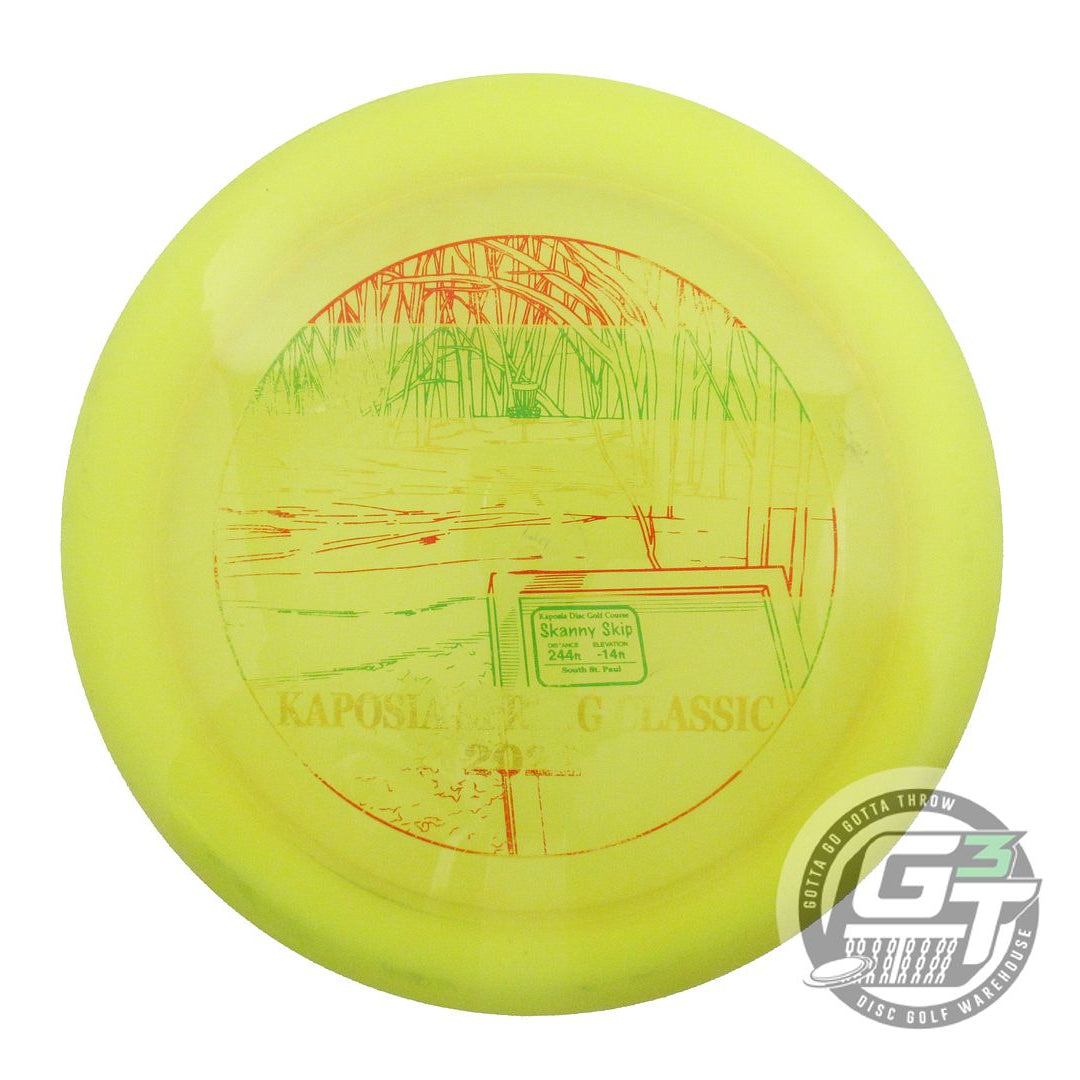 USED Innova Champion Destroyer 174g Yellow Rasta Foi Distance Driver Golf Disc