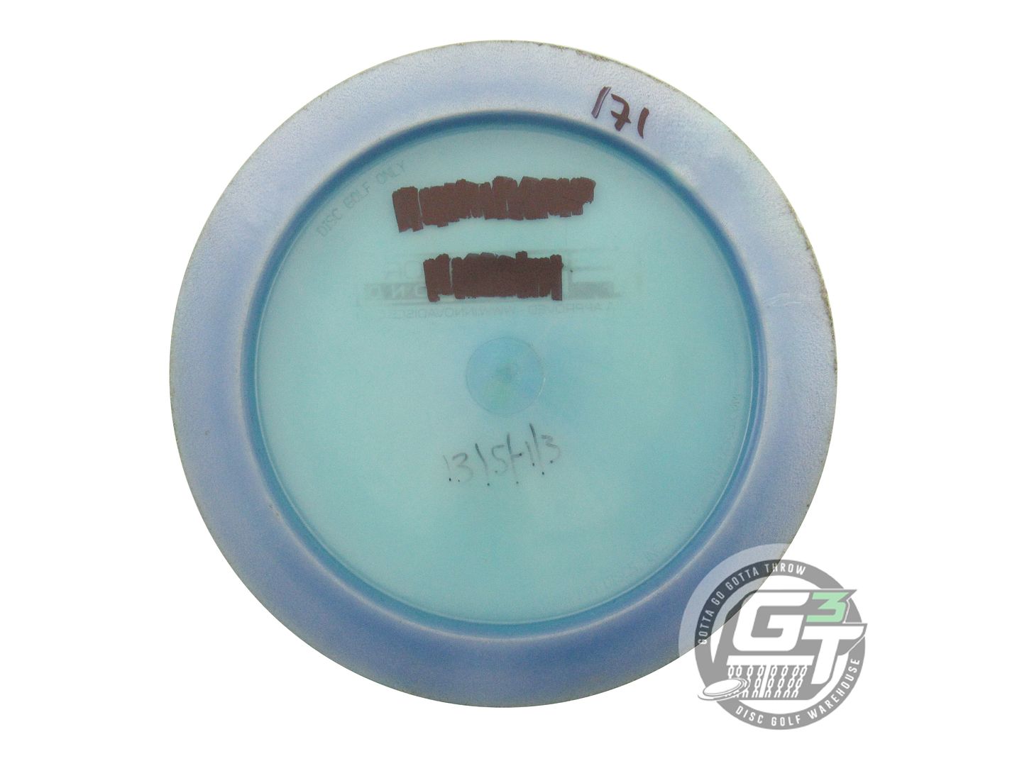 USED Innova X-OUT Blizzard Boss 171g Blue Distance Driver Golf Disc