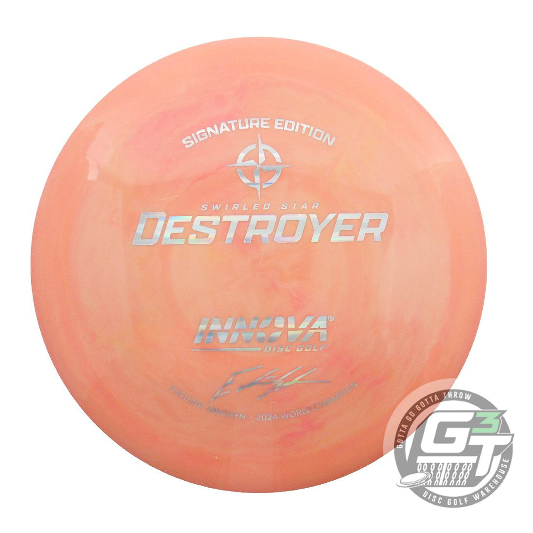 Innova Signature Edition Eveliina Salonen 1X Swirled Star Destroyer Distance Driver Golf Disc (Individually Listed) - Gotta Go Gotta Throw