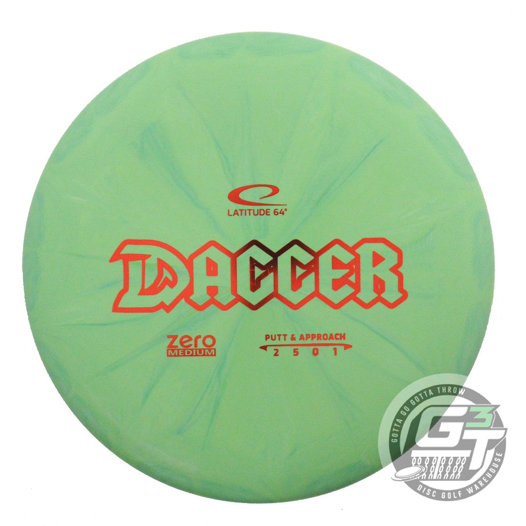 Latitude 64 Zero Medium Burst Dagger Putter Golf Disc (Individually Listed)