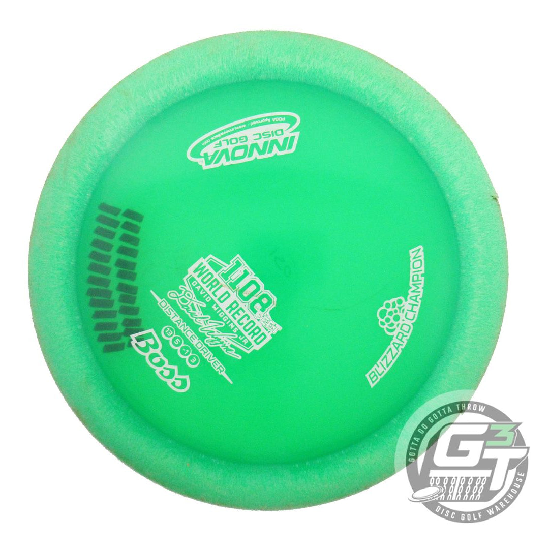 USED Innova Blizzard Boss 150g Green White Stamp Distance Driver Golf Disc