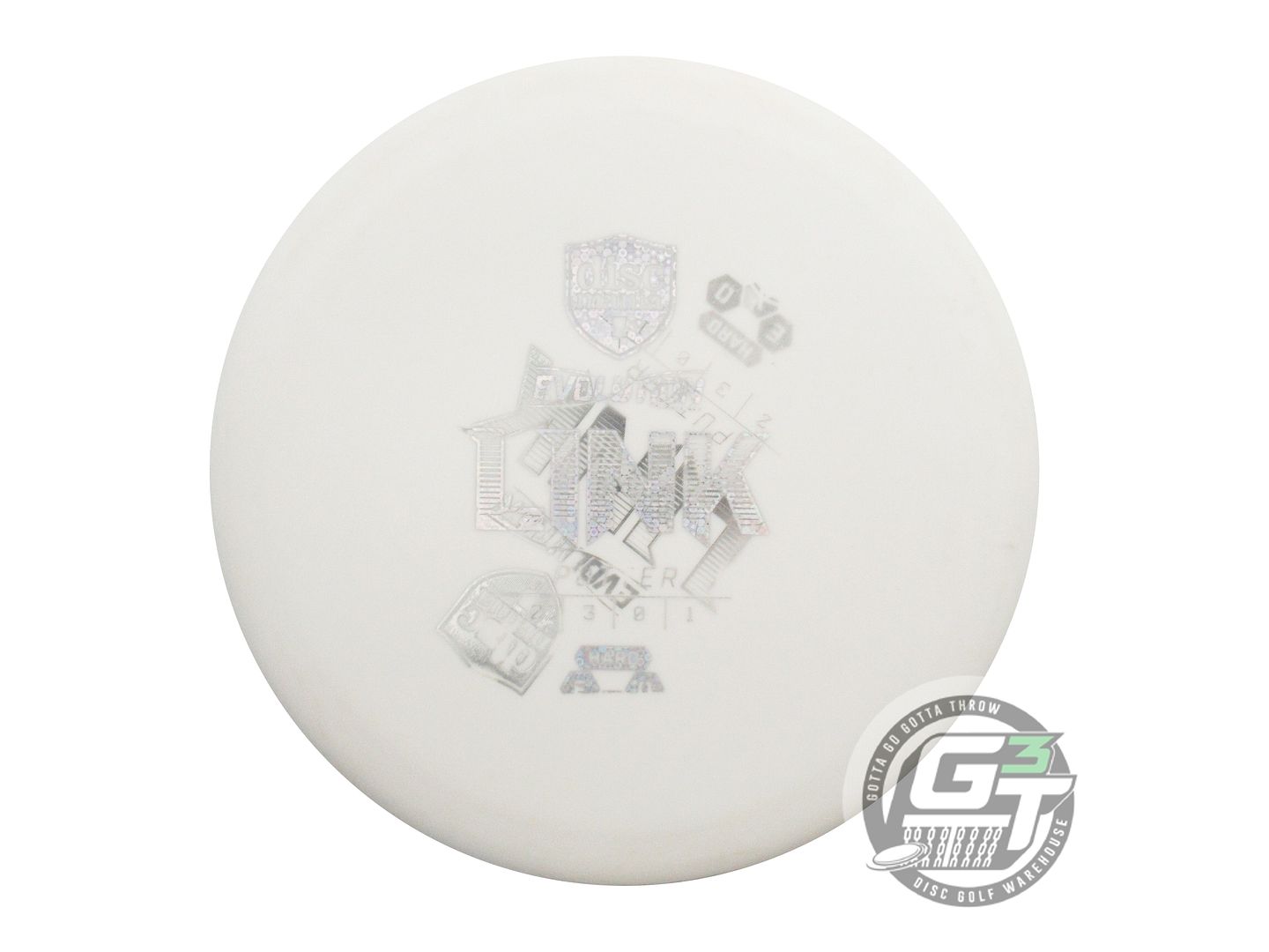 USED DiscMania X-OUT EXO Hard Link 173g White Putter Golf Disc