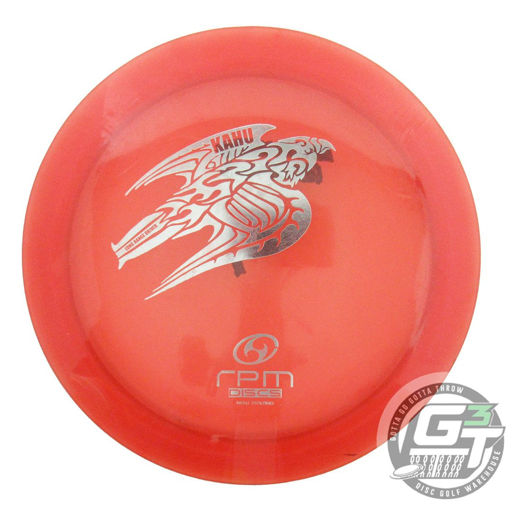 USED RPM Discs Cosmic Kahu 172g Red Silver Foil Distance Driver Golf Disc