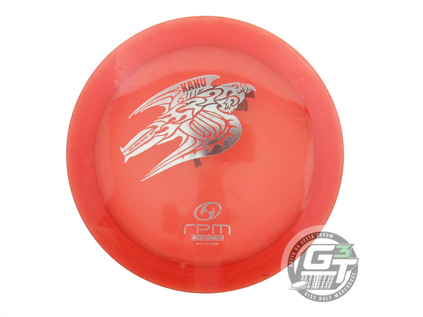 USED RPM Discs Cosmic Kahu 172g Red Silver Foil Distance Driver Golf Disc