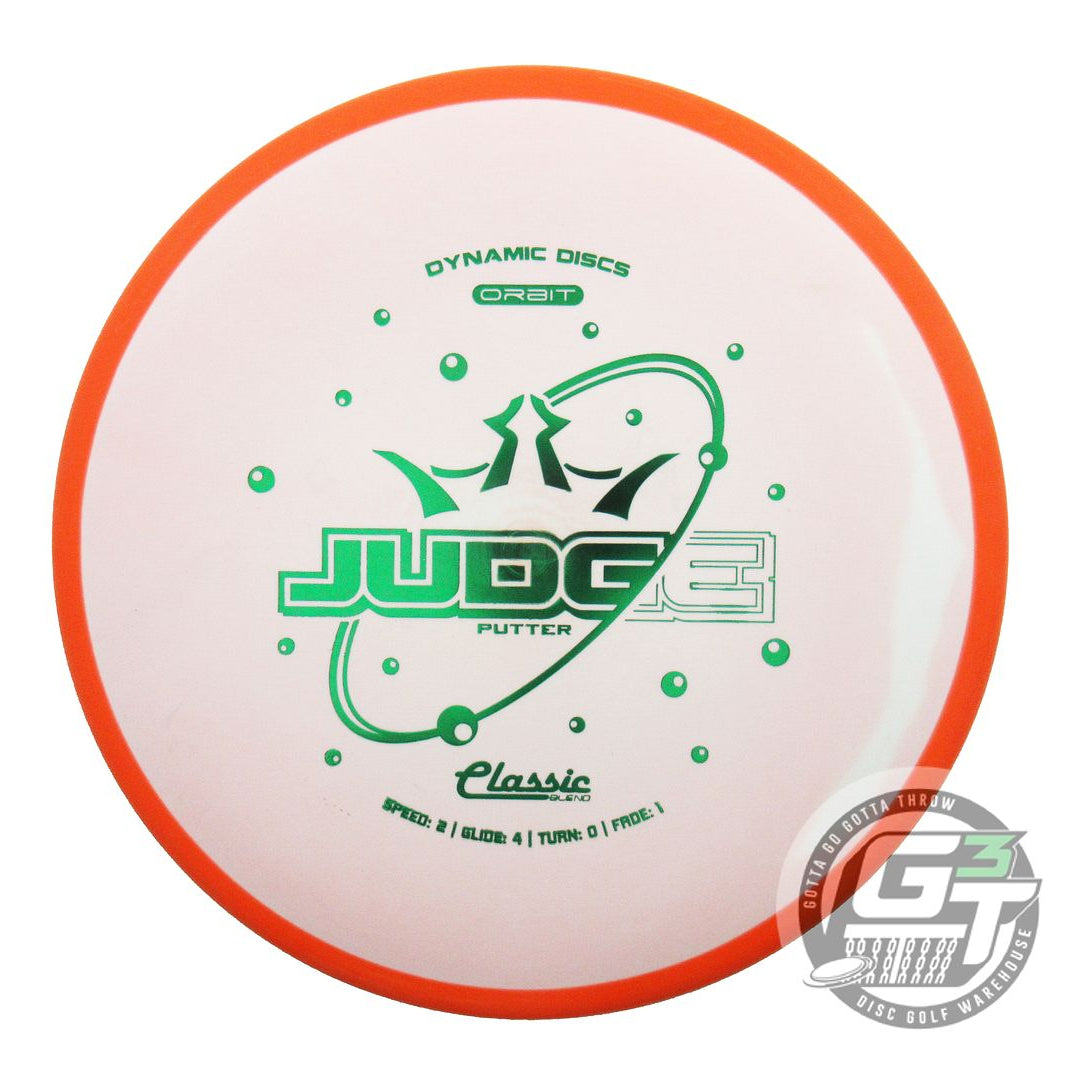 Dynamic Discs Classic Blend Orbit Judge Putter Golf Disc (Individually Listed)