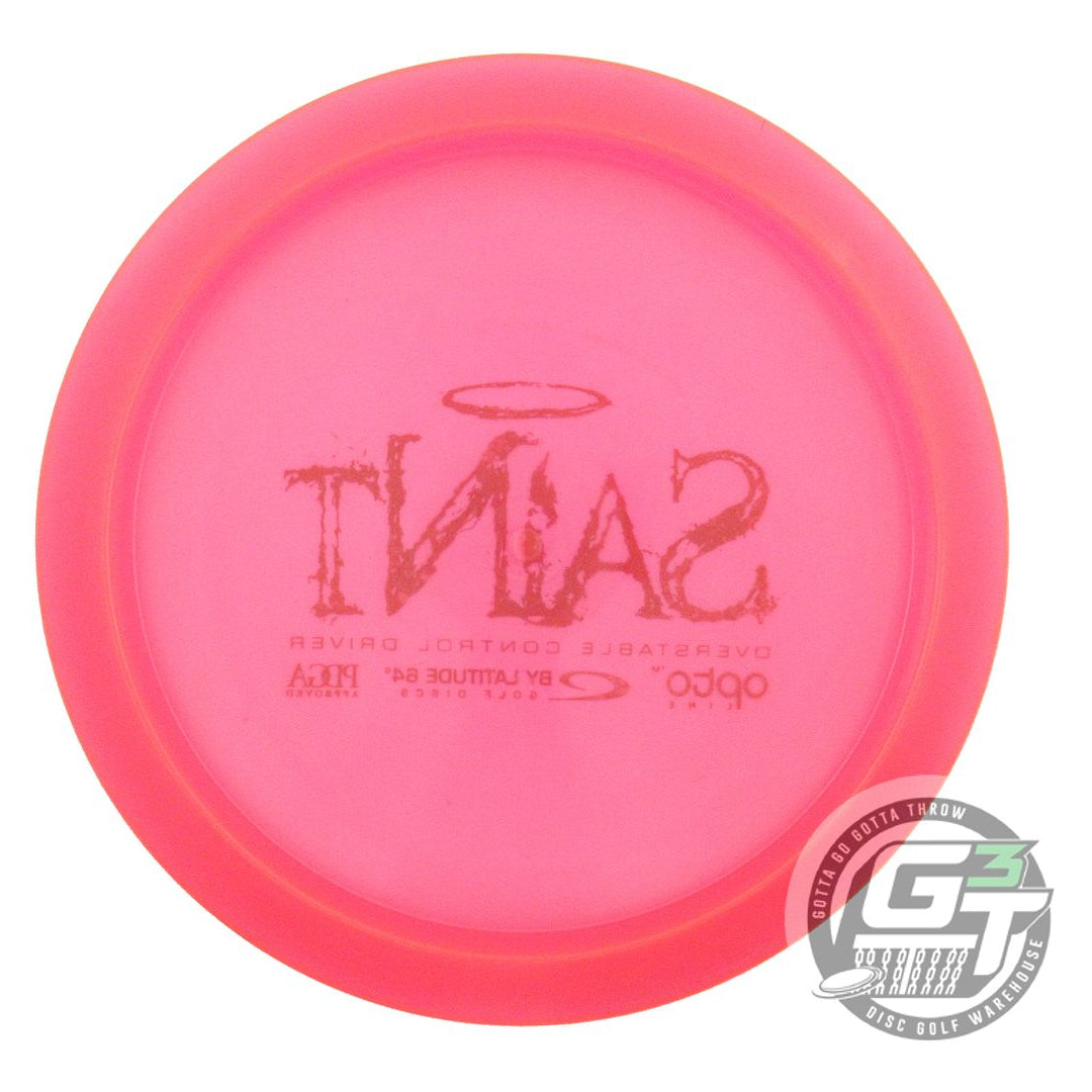 USED Latitude 64 Opto Saint 167g Pink Silver Foil Fairway Driver Golf Disc