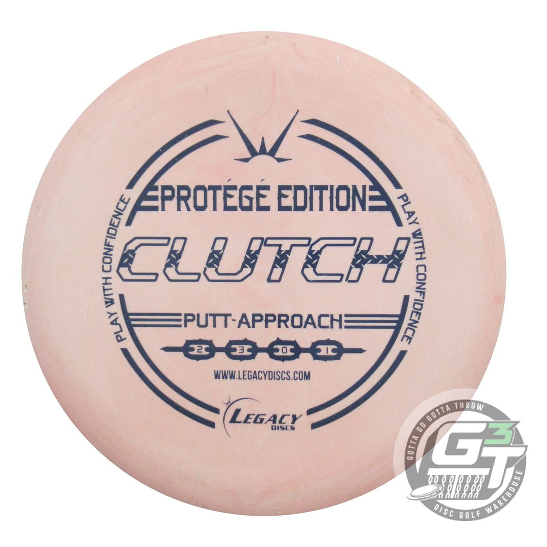 USED Legacy Discs Protege Clutch 175g Pink Blue Stamp Putter Golf Disc