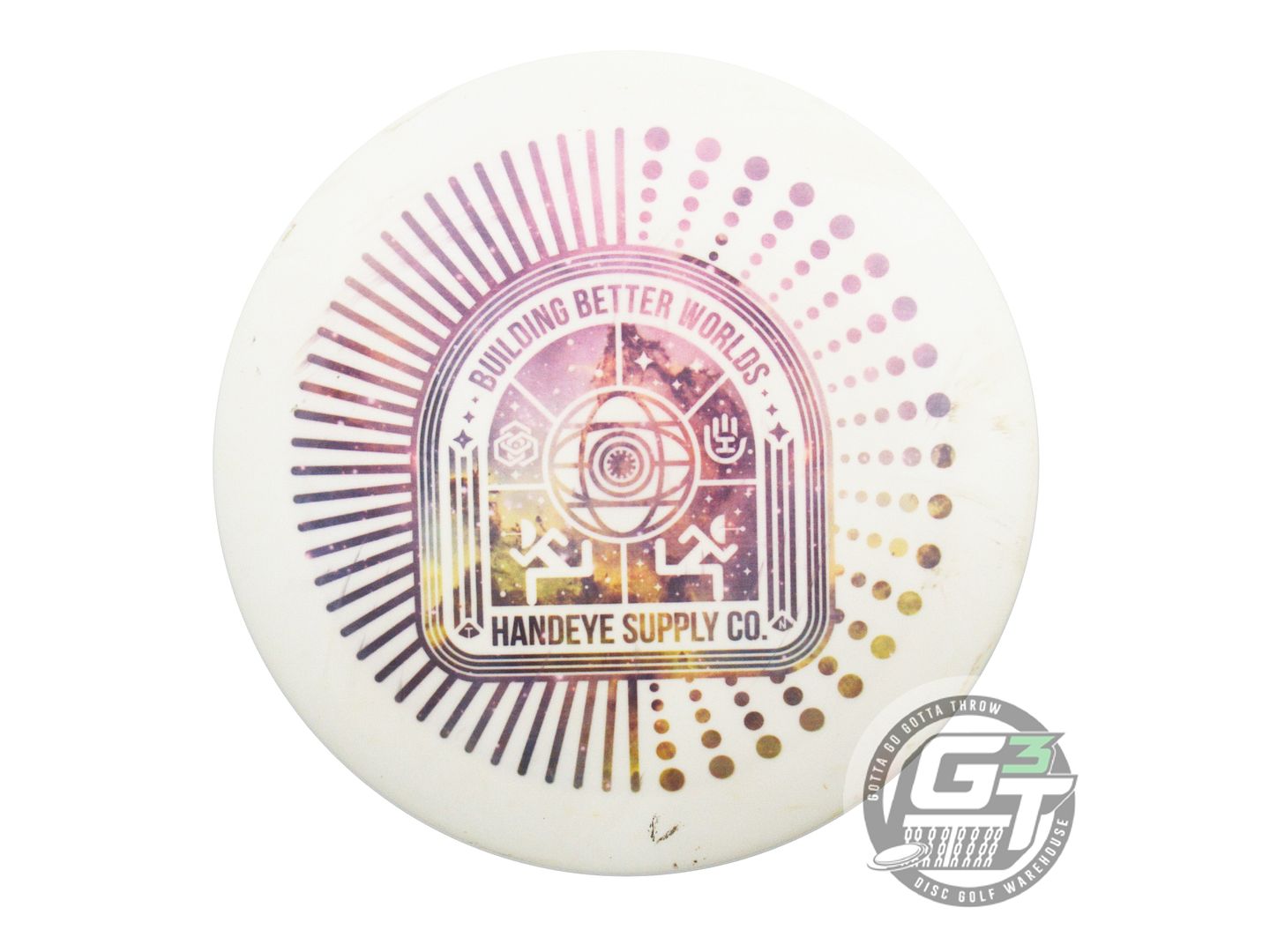 USED Latitude 64 DyeMax Gold Ballista Pro 174g HANDEYE Distance Driver Golf Disc