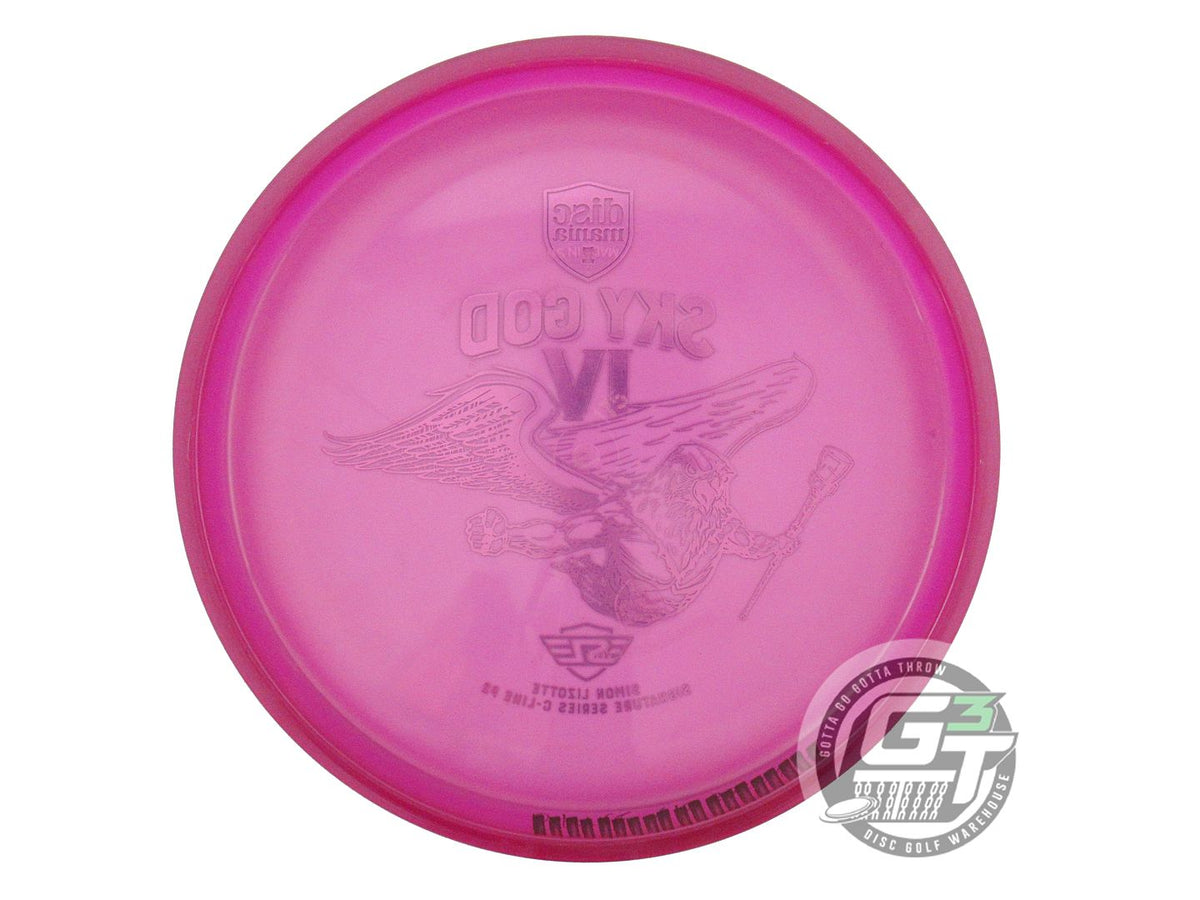 USED DiscMania SKY GOD 4 C-Line P2 175g Magenta Blue Foil Putter Golf Disc