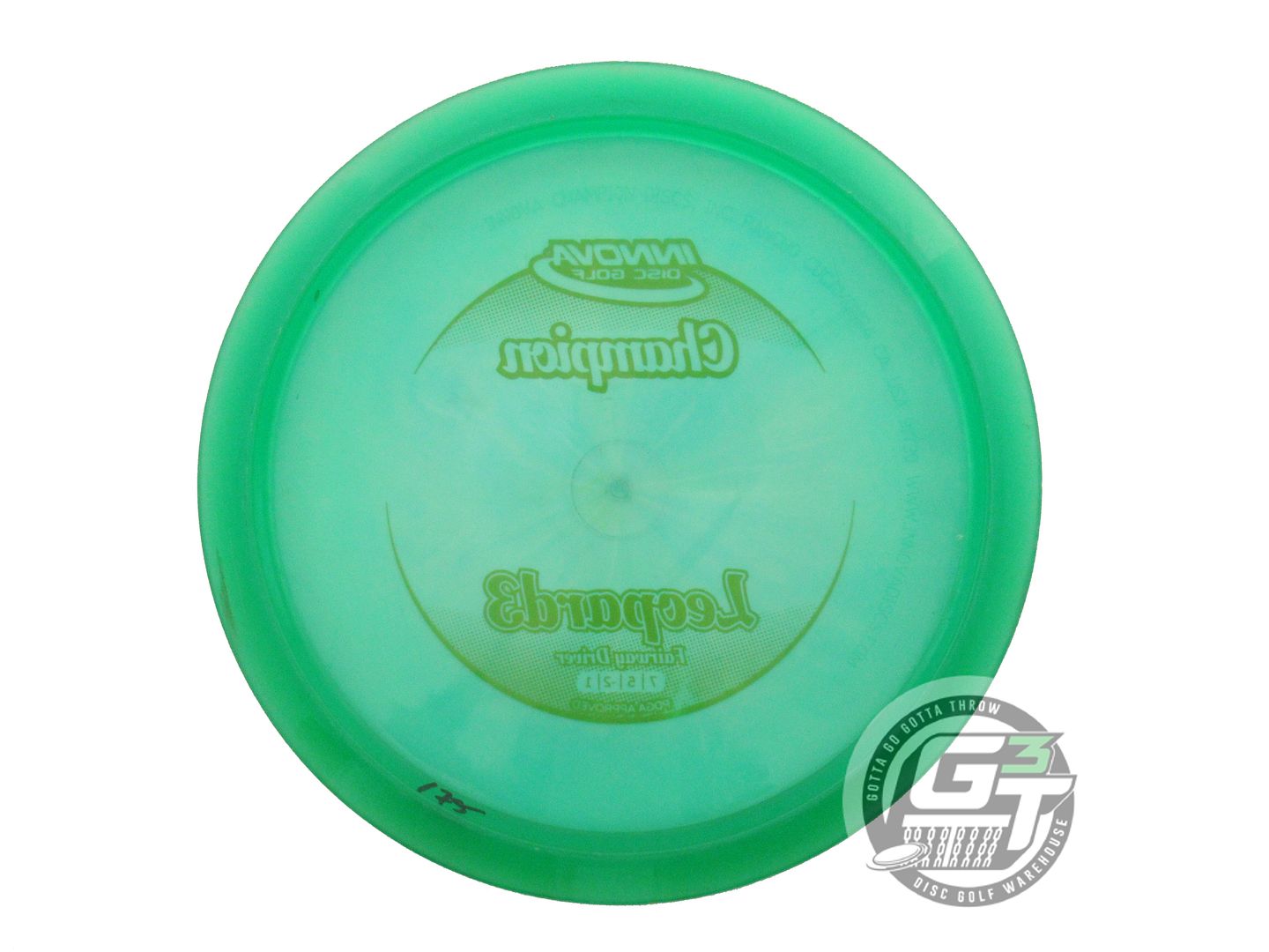 USED Innova Champion Leopard3 175g Green Yellow Stamp Fairway Driver Golf Disc