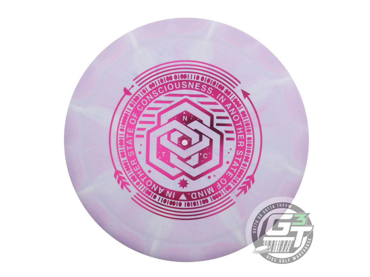 NOS Latitude 64 Retro Burst Sapphire 156g Lilac Magenta Foil Driver Golf Disc