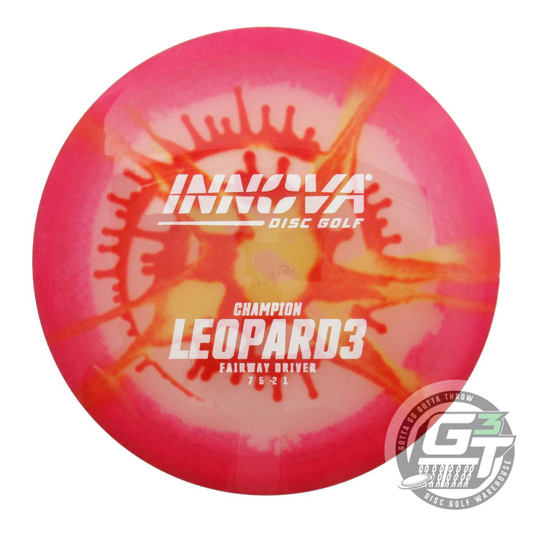 Innova I-Dye Champion Leopard3 Fairway Driver Golf Disc (Individually Listed)