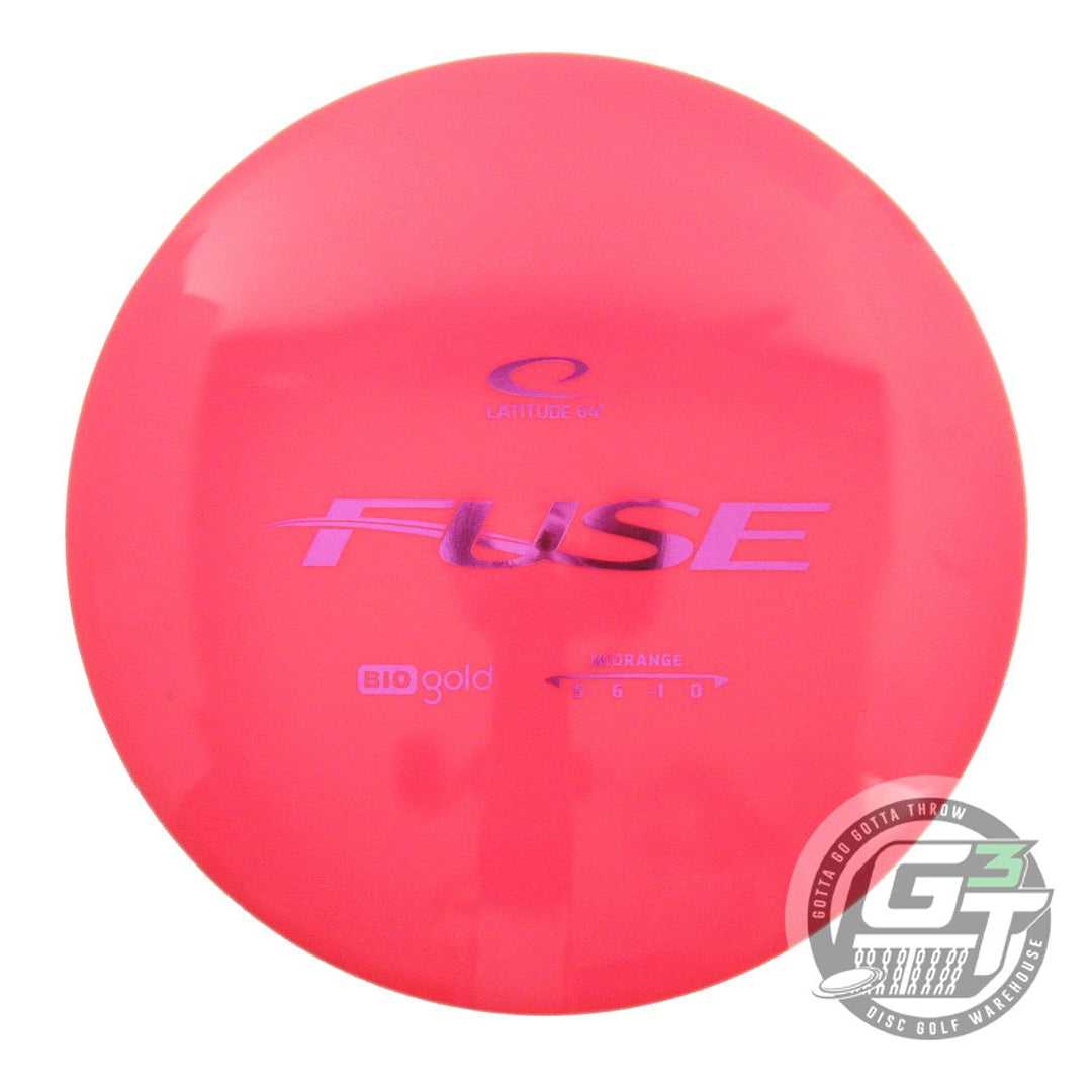 Latitude 64 BioGold Fuse Midrange Golf Disc (Individually Listed)