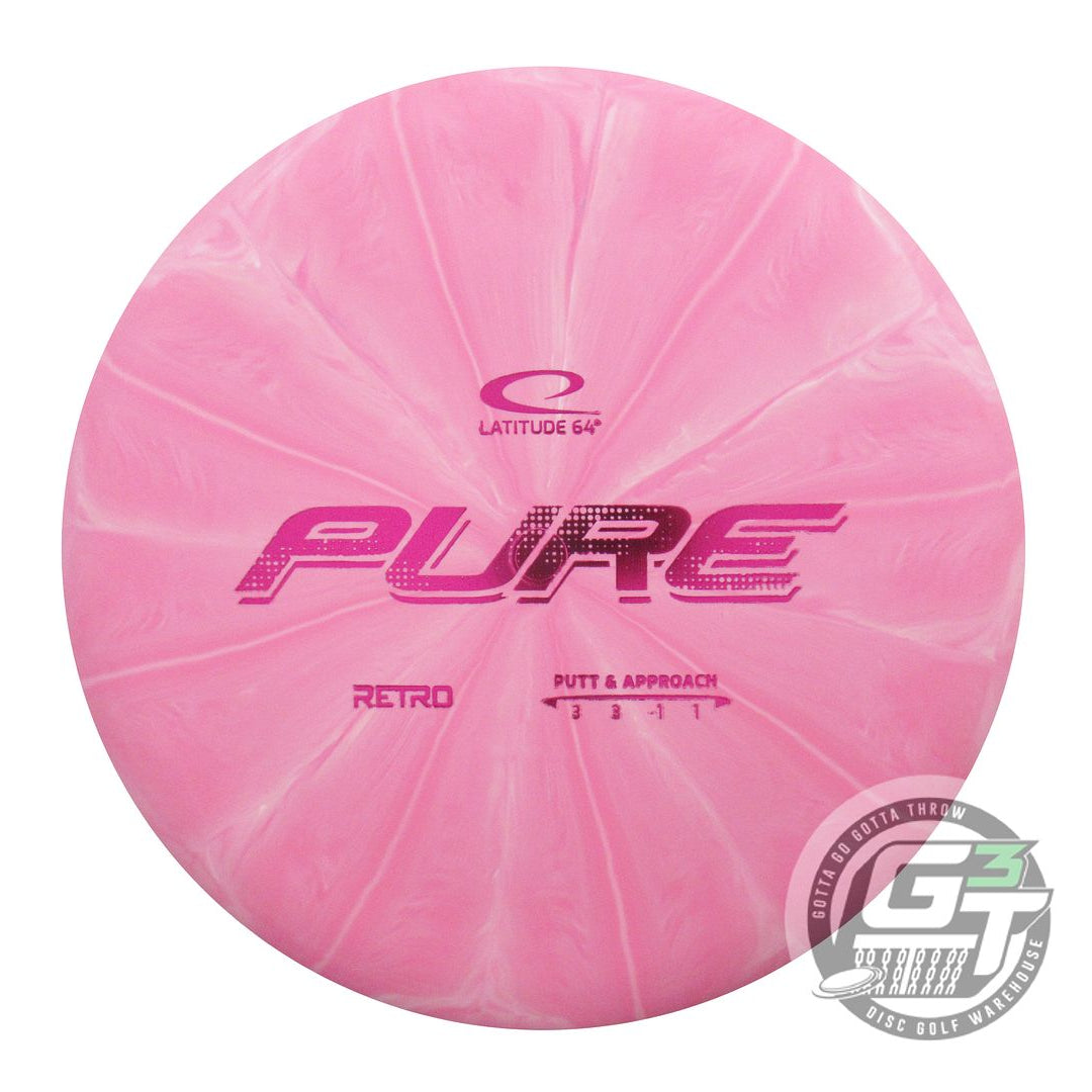Latitude 64 Retro Burst Pure Putter Golf Disc (Individually Listed) - Gotta Go Gotta Throw