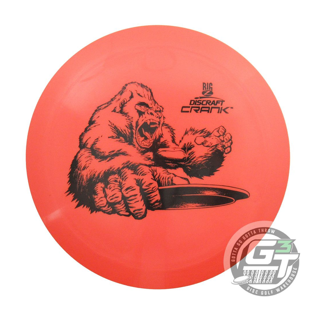 NOS Discraft Big Z Crank 174g Orange Black Stamp Distance Driver Golf Disc