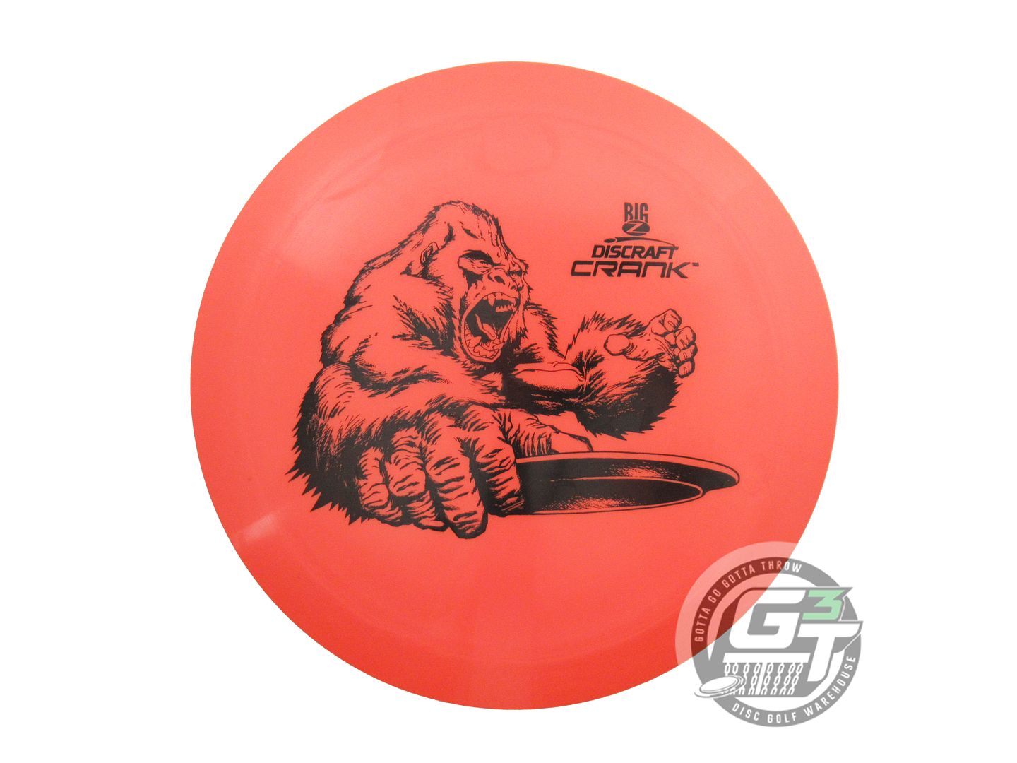 NOS Discraft Big Z Crank 174g Orange Black Stamp Distance Driver Golf Disc