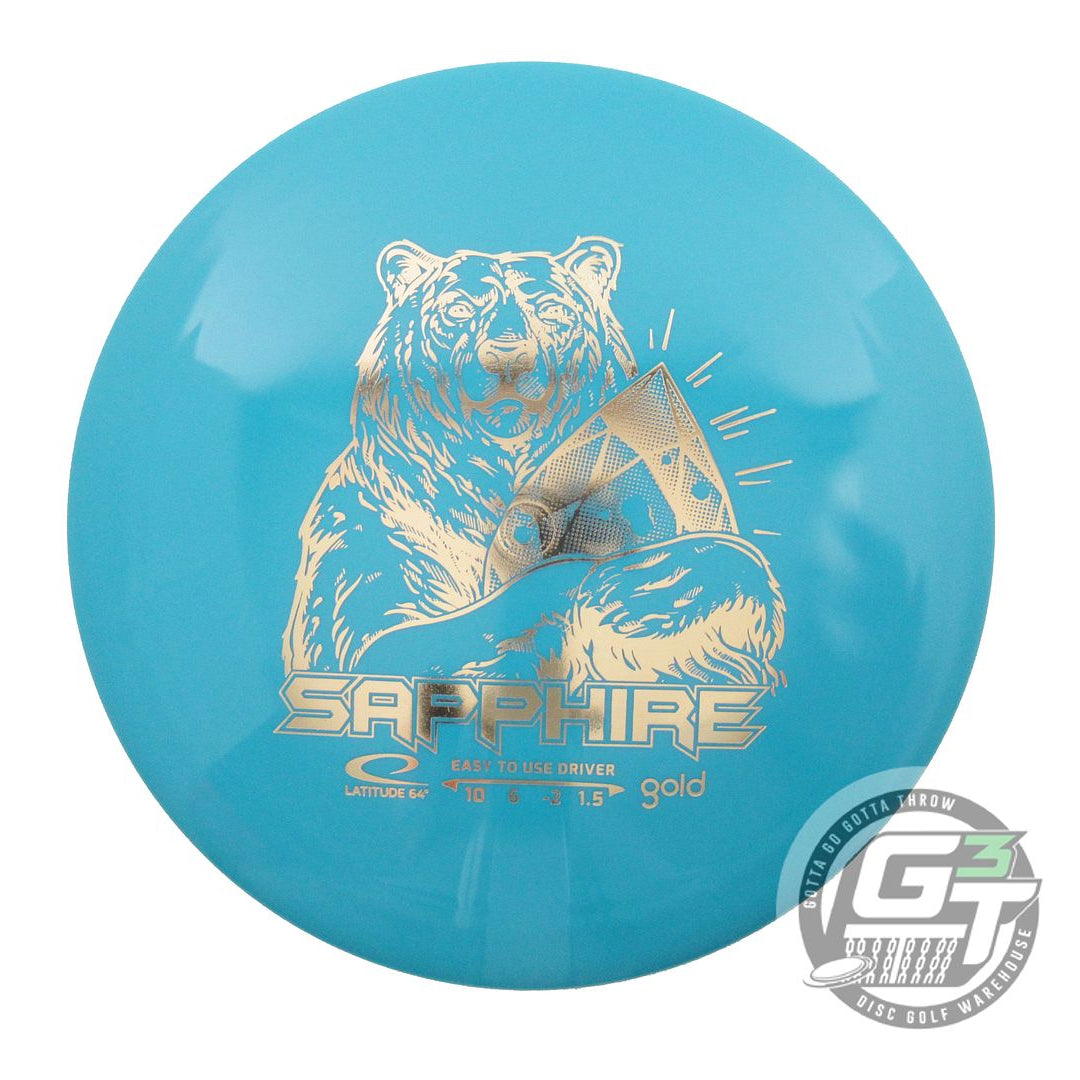 Latitude 64 Gold Line Sapphire Distance Driver Golf Disc (Individually Listed)