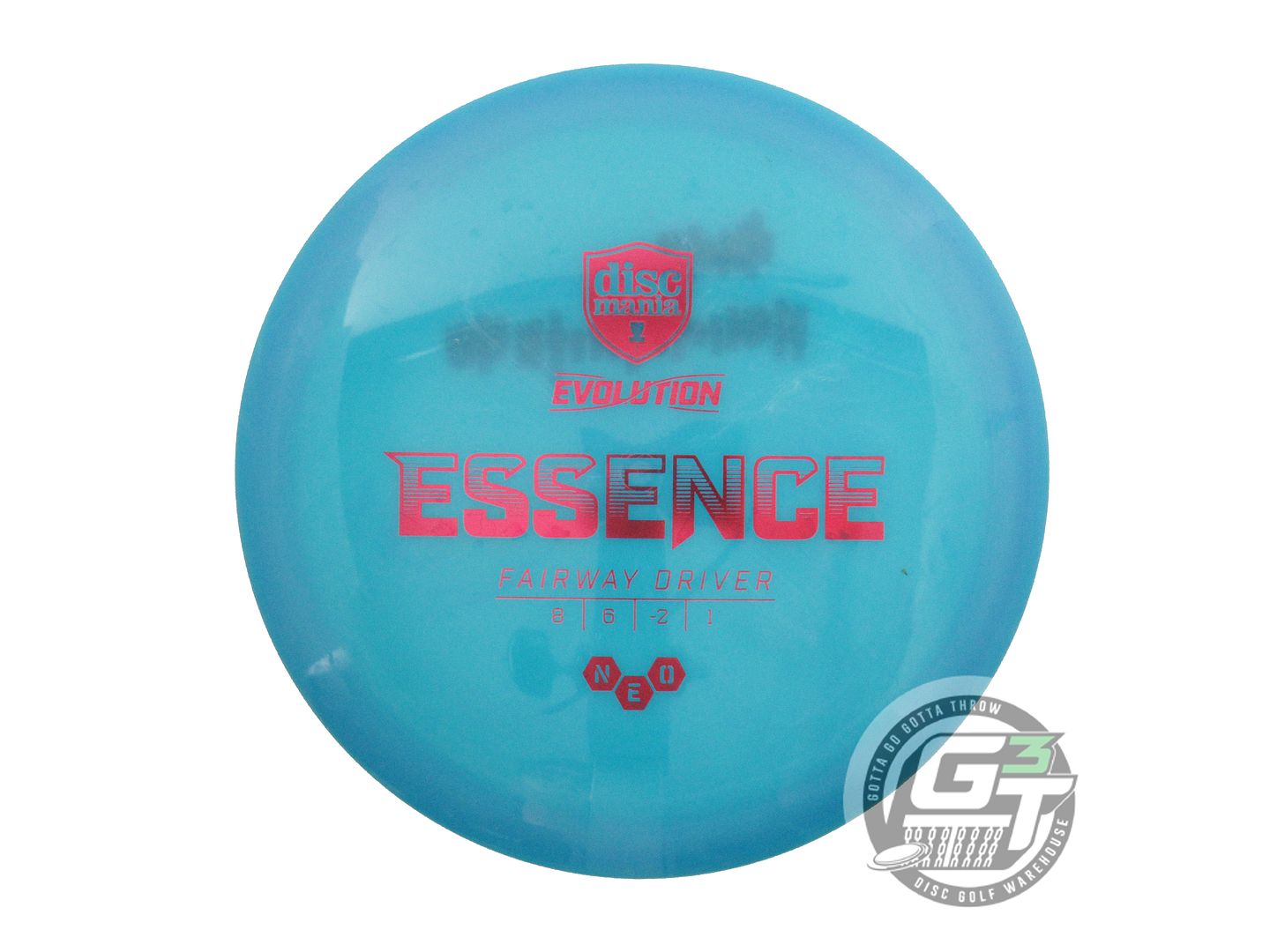 USED DiscMania Neo Essence 171g Teal Red Foil Driver Golf Disc