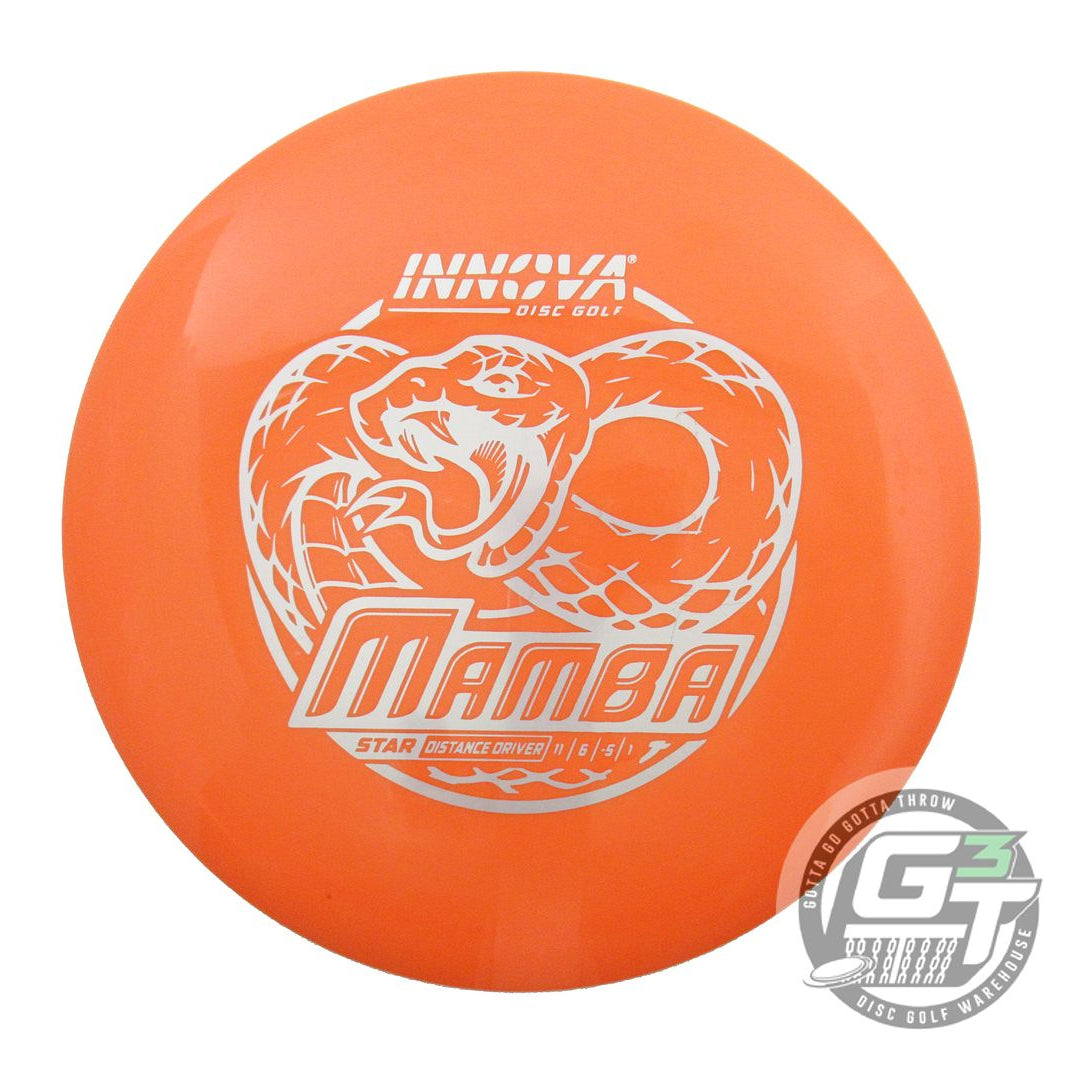 USED Innova Star Mamba 171g Orange Silver Stamp Distance Driver Golf Disc