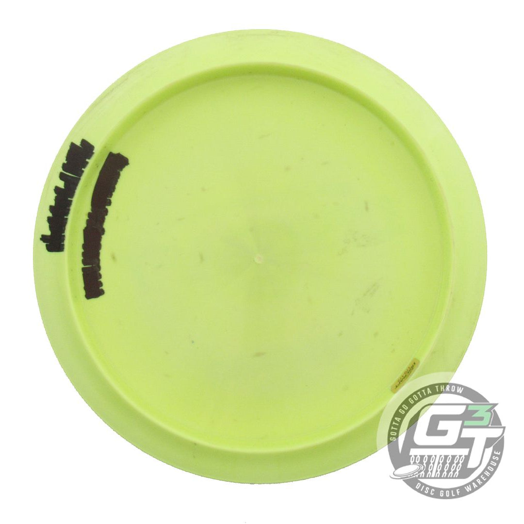 USED Discraft ESP Raptor 173g Yellow Purple Stamp Distance Driver Golf Disc