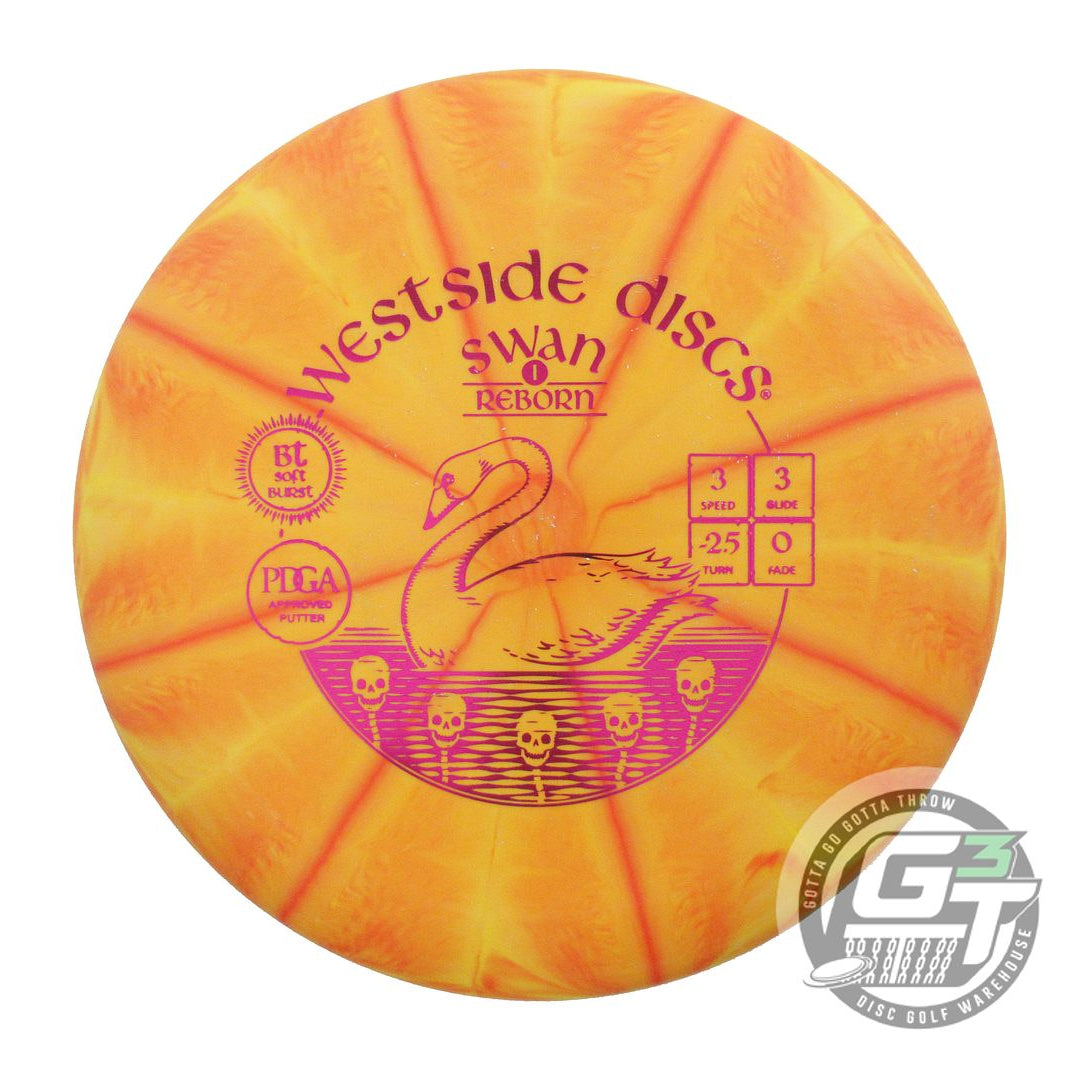 Westside BT Soft Burst Swan 1 Reborn Putter Golf Disc (Individually Listed)