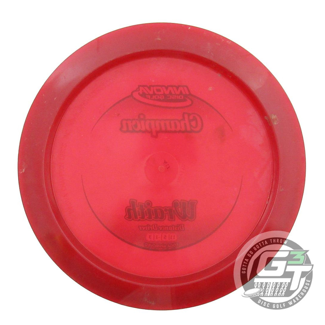 USED Innova Champion Wraith 172g Red Green Foil Distance Driver Golf Disc