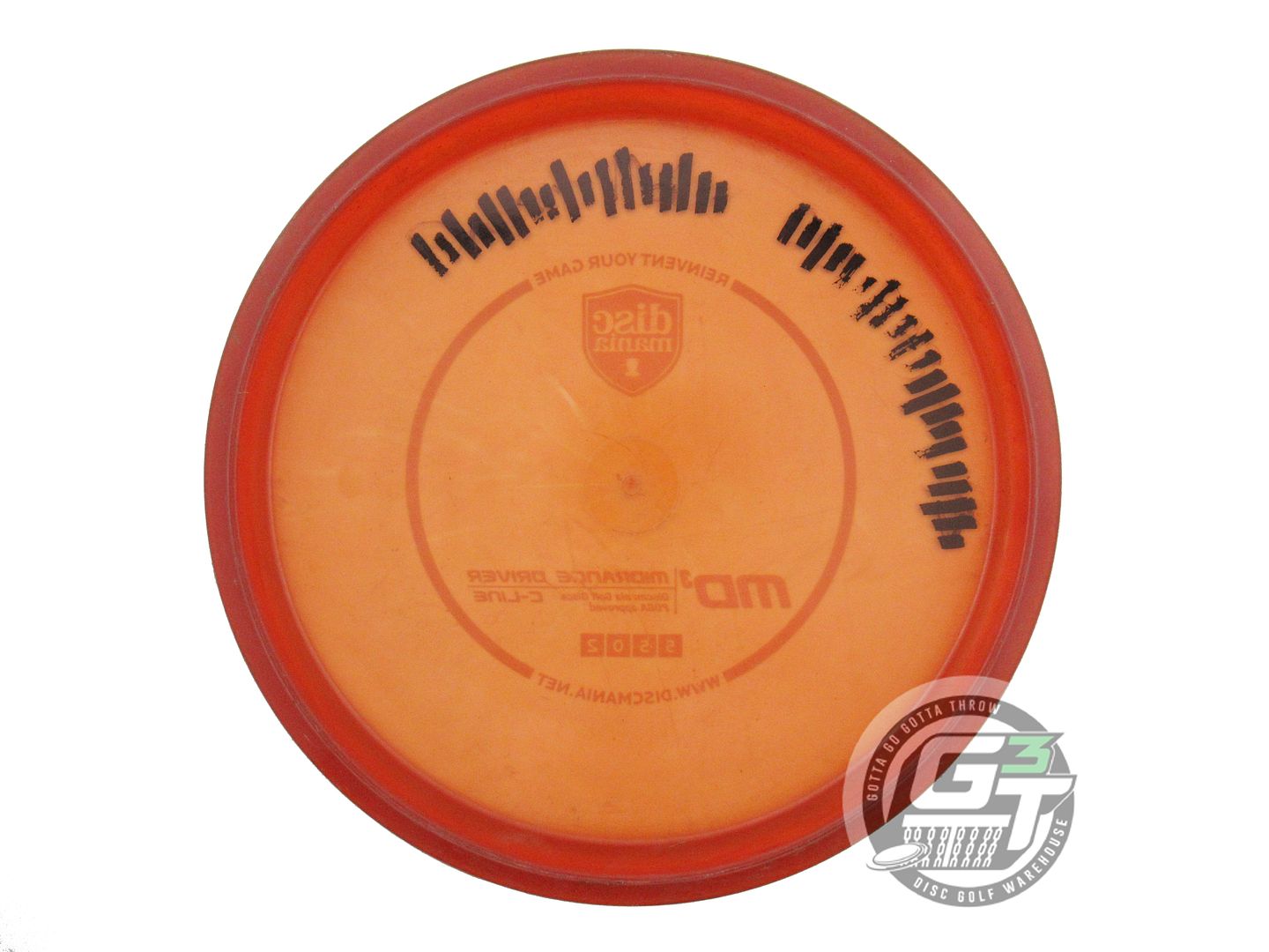 USED DiscMania C-Line MD3 180g Red White Stamp Midrange Golf Disc