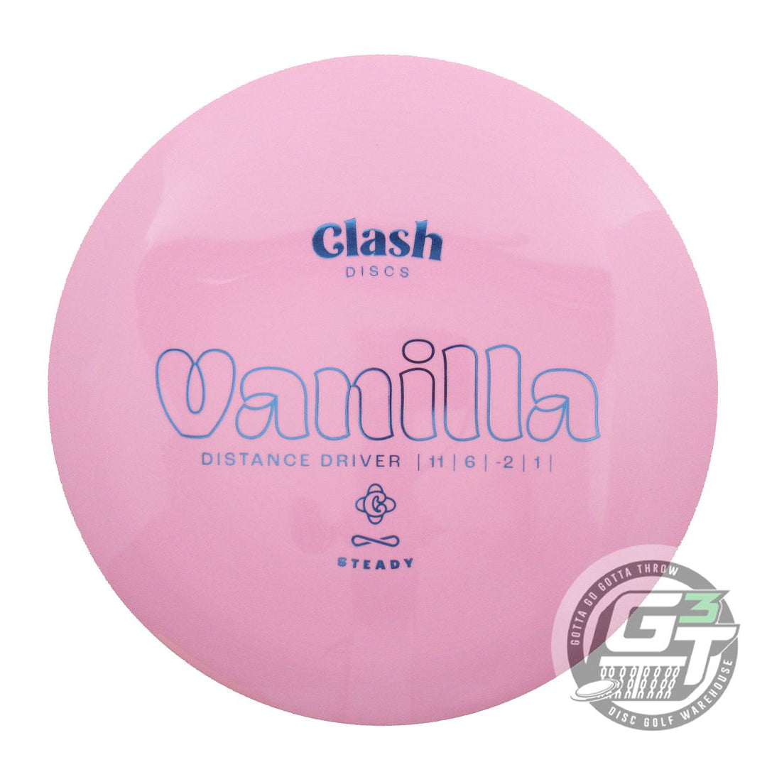 Clash Steady Vanilla Distance Driver Golf Disc (Individually Listed)