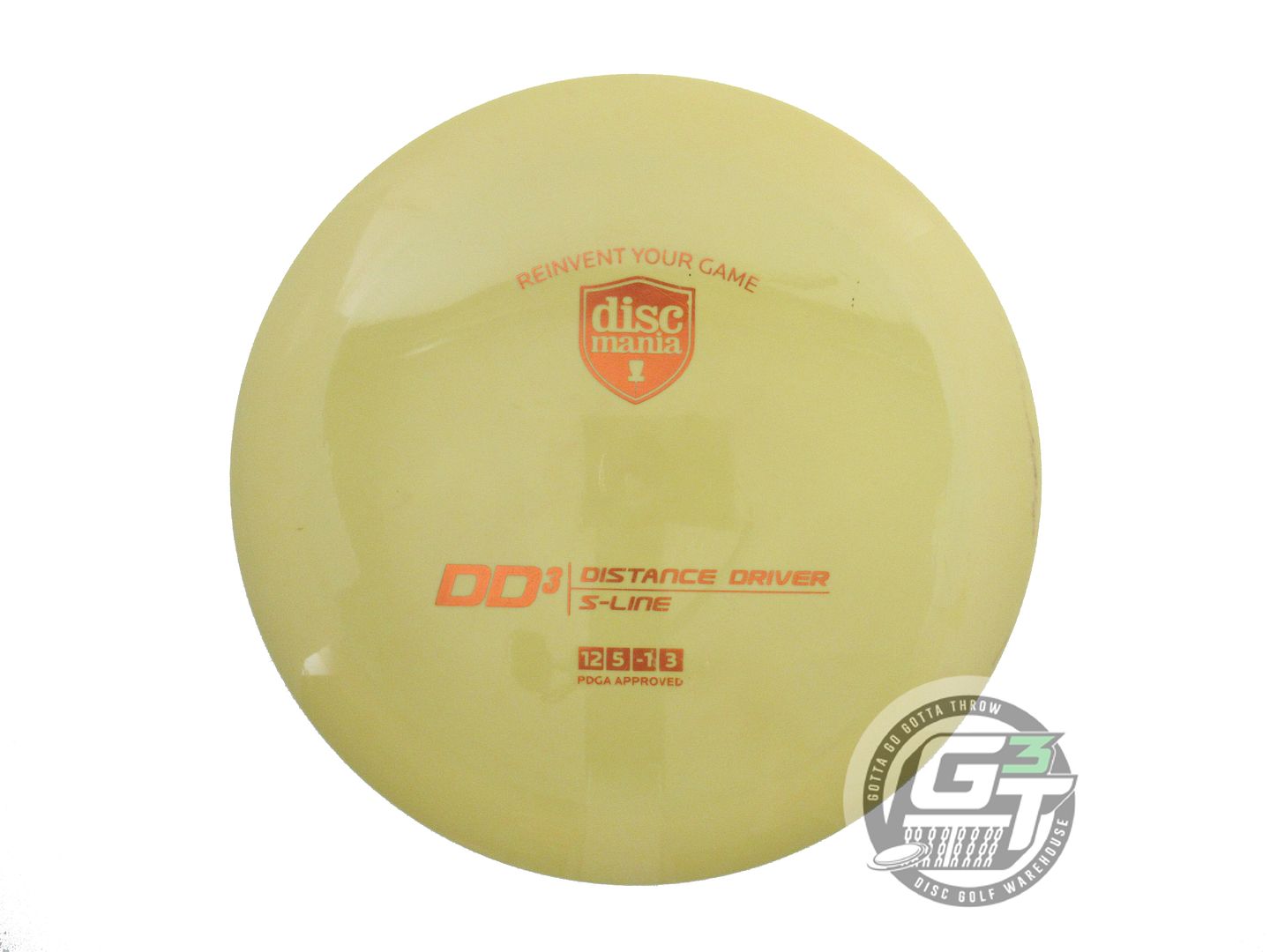 USED DiscMania S-Line DD3 171g Mustard Copper Foil Distance Driver Golf Disc