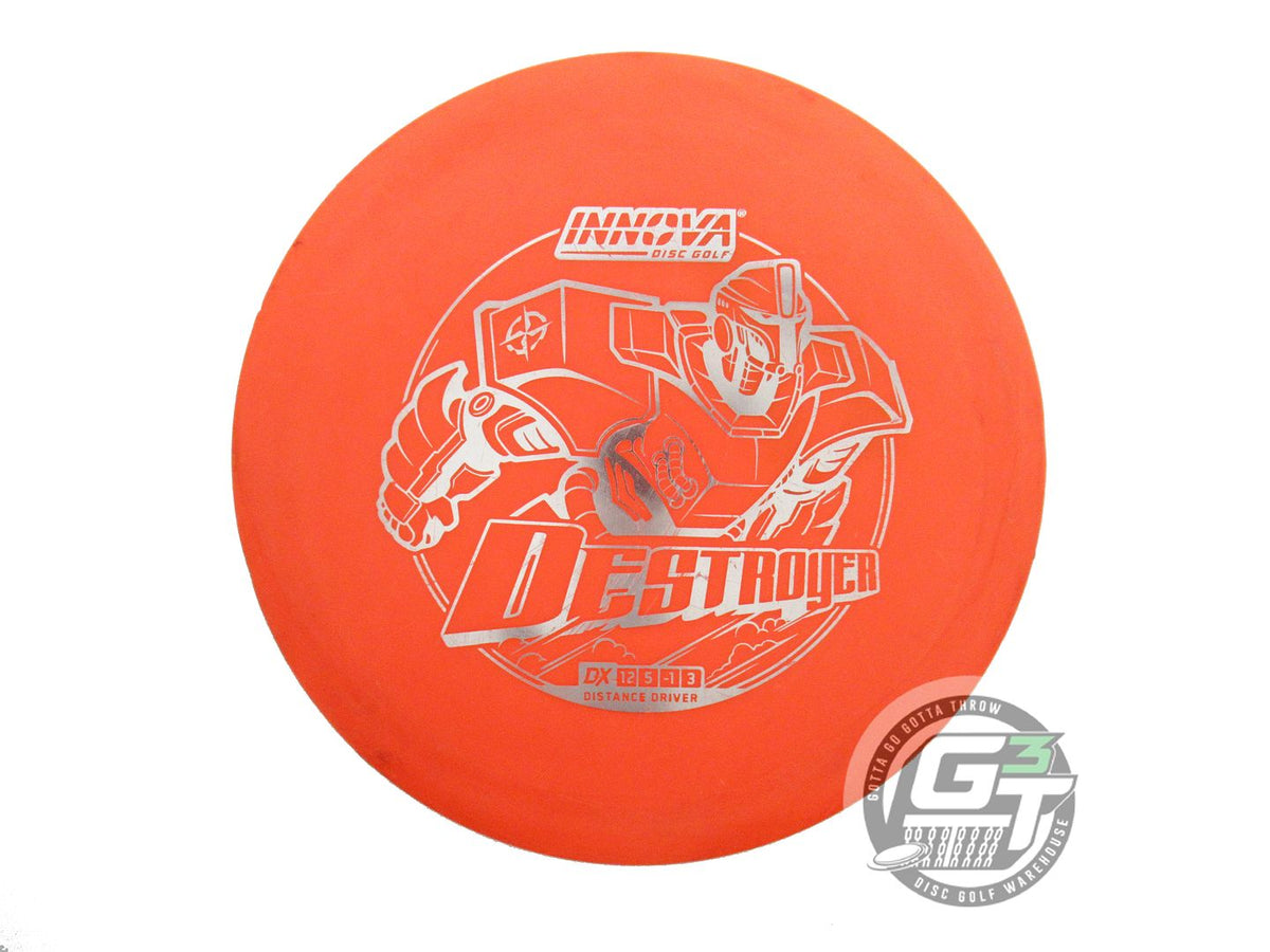 USED Innova DX Destroyer 168g Orange Silver Foil Distance Driver Golf Disc