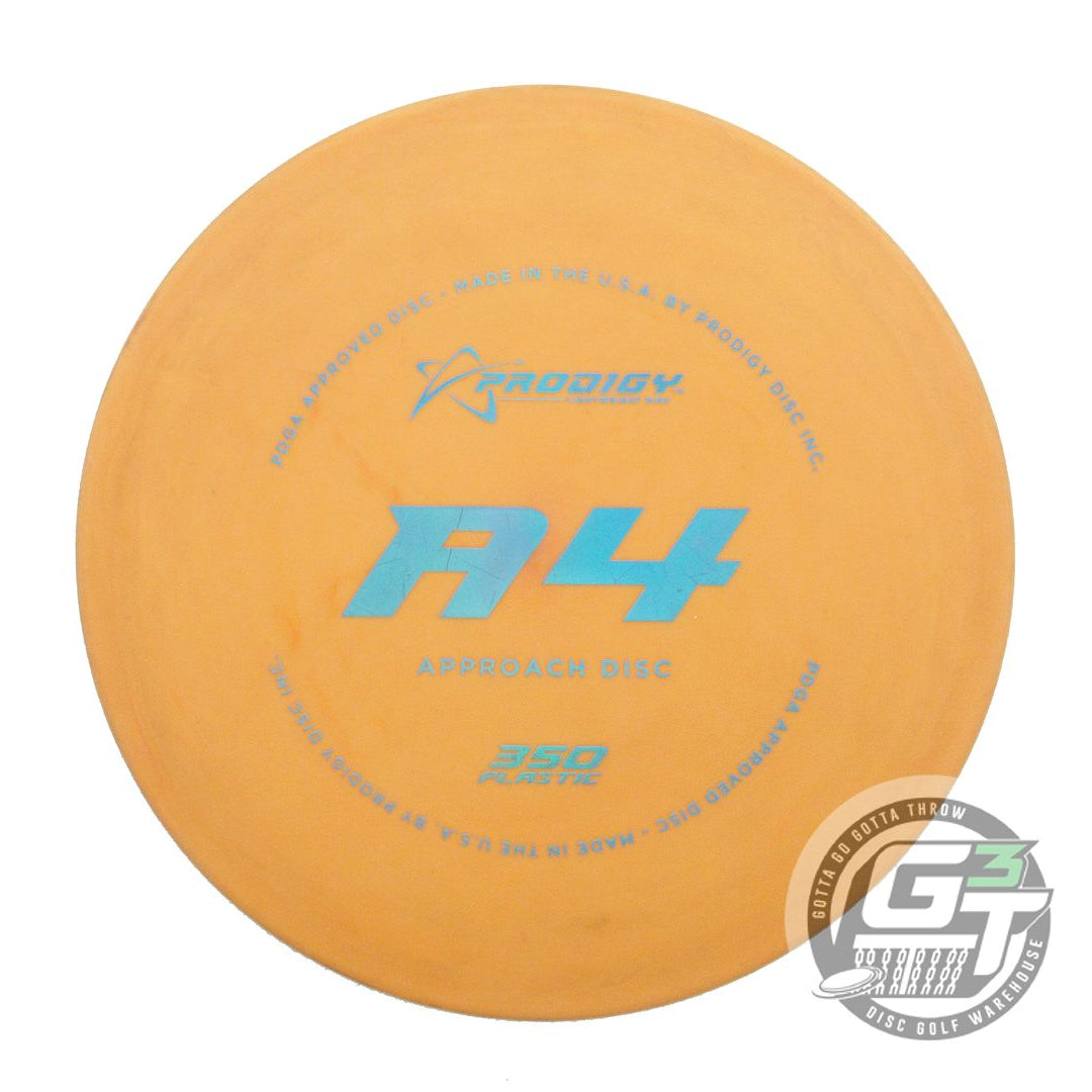 USED Prodigy Discs 350 Light A4 152g Orange Blue Holo Foil Midrange Golf Disc
