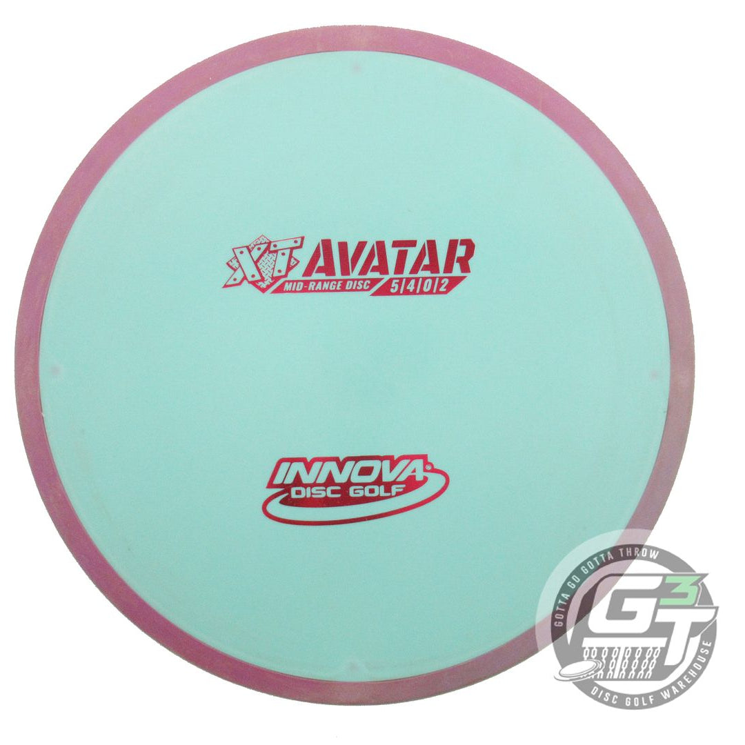 USED Innova XT Avatar 177g Seafoam Pink Foil Lilac Rim Midrange Golf Disc