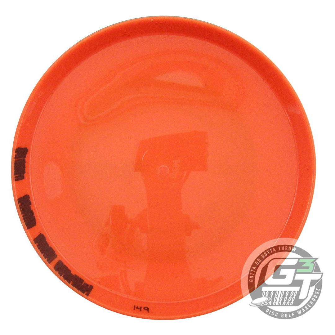 USED MVP Disc Sports Classic Neutron Soft Glitch 149g Orange Putter Golf Disc