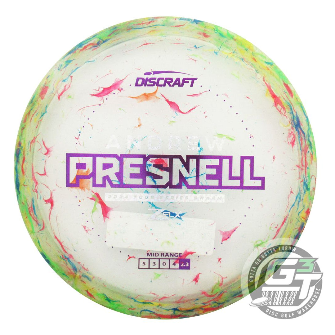 Discraft Limited Edition 2024 Tour Series Andrew Presnell Jawbreaker Elite Z FLX Swarm Midrange Golf Disc (Individually Listed)