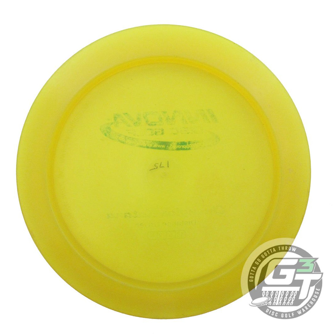USED Innova Champion Katana 175g Yellow Wiped Stamp Distance Driver Golf Disc
